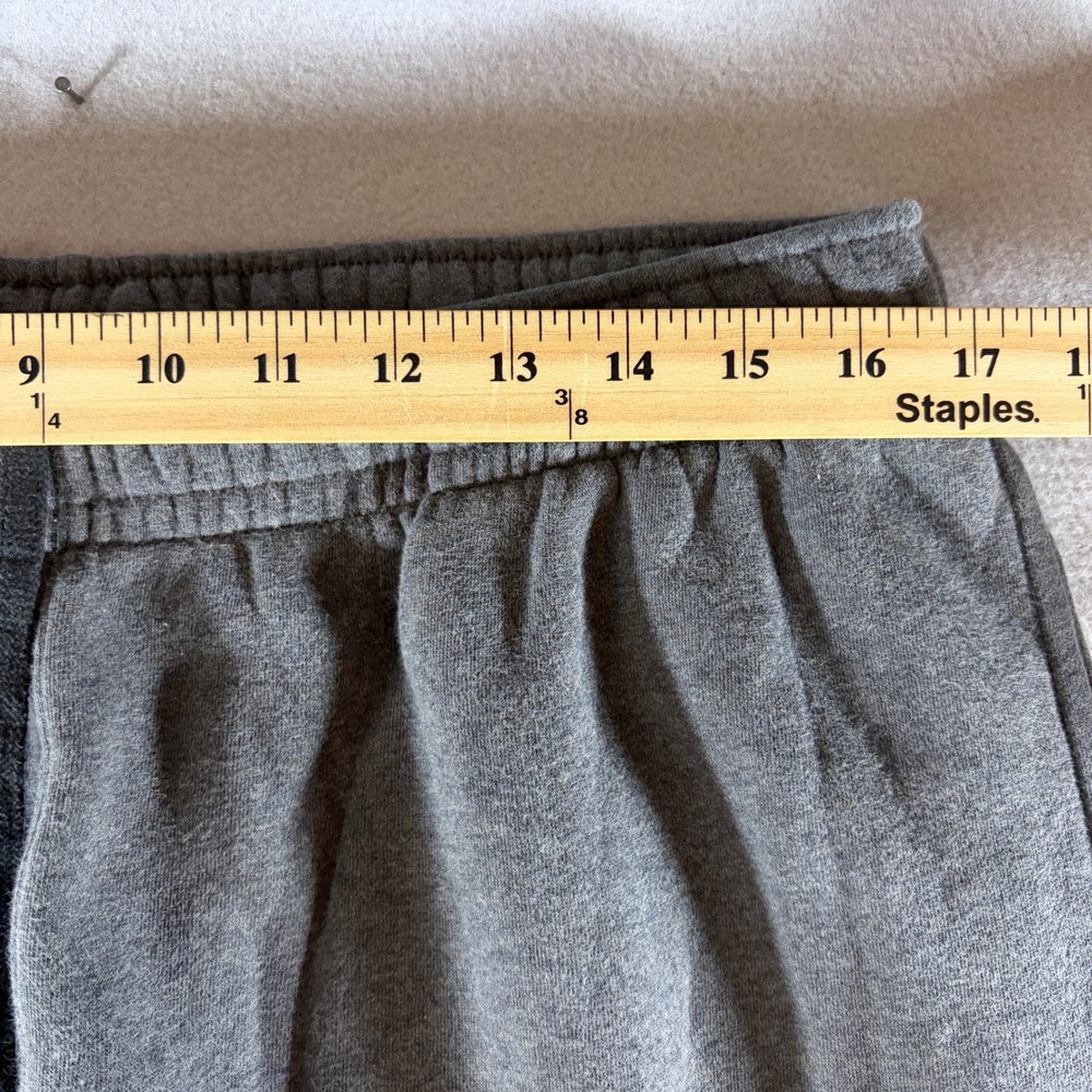 Nike Womens XL Gray Fleece Sweatpants Straight Leg Elastic Waist BV2707-071 - Picture 5 of 7